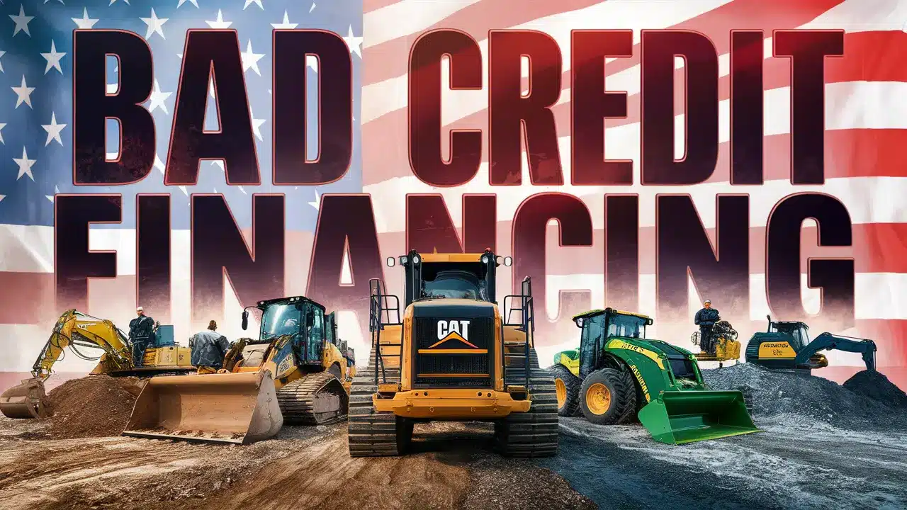 best heavy equipment financing bad credit