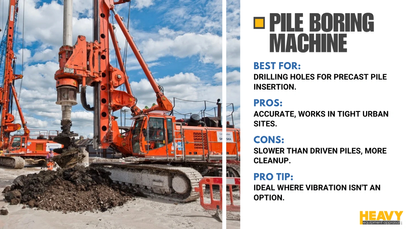 Pile Boring Machine