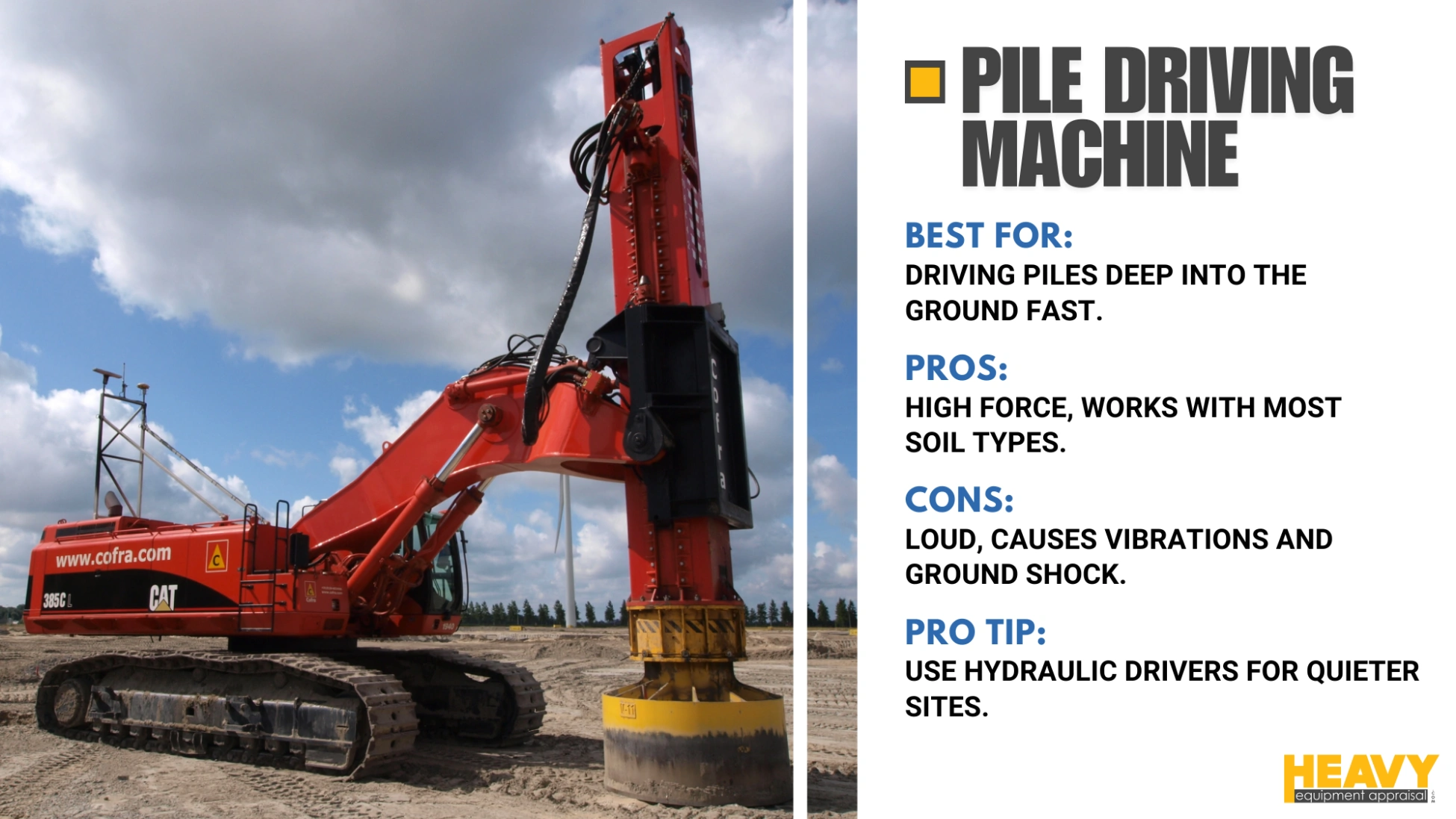 Pile Driving Machine