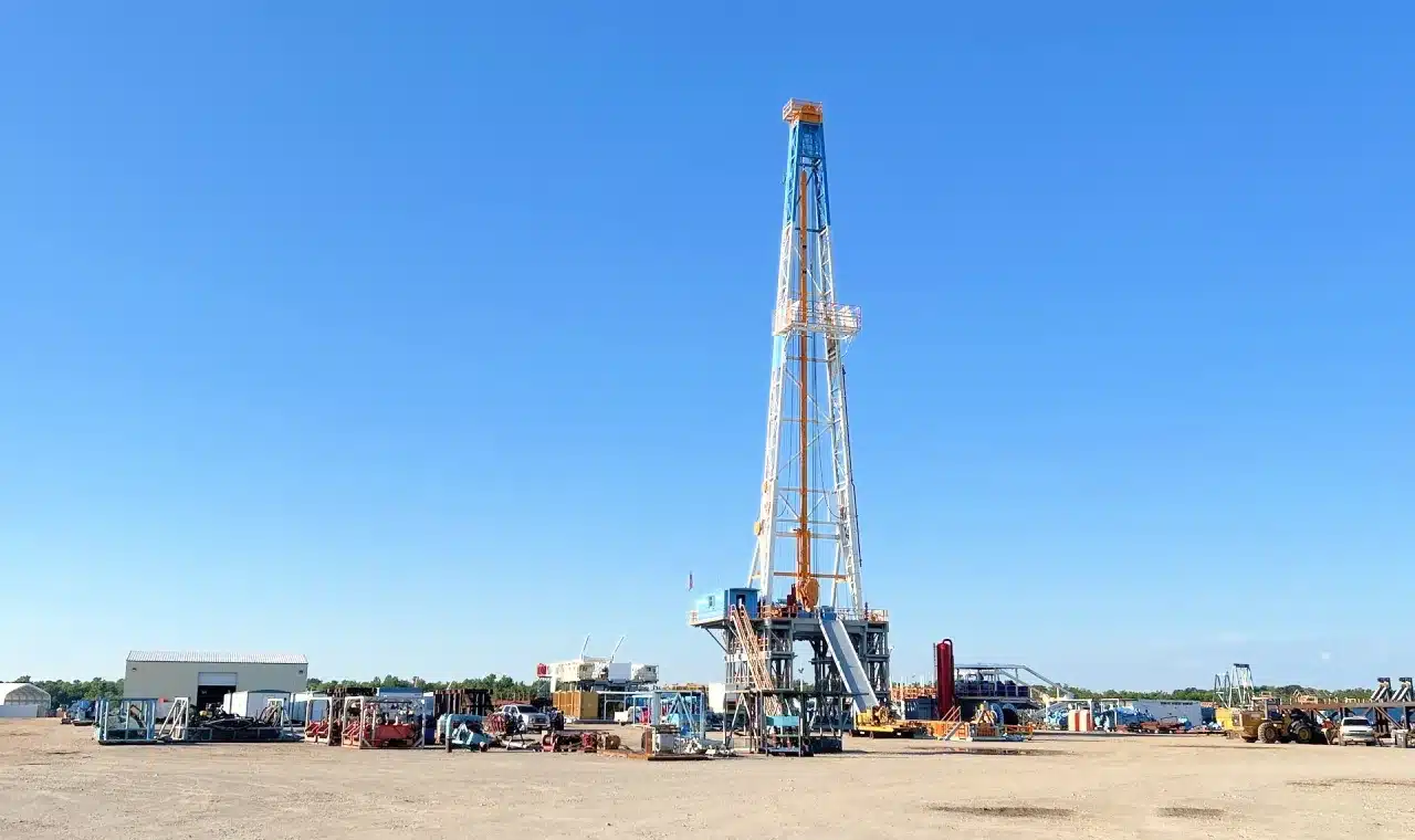 Industrial land drilling rig package for capital asset valuation and operational cost analysis
