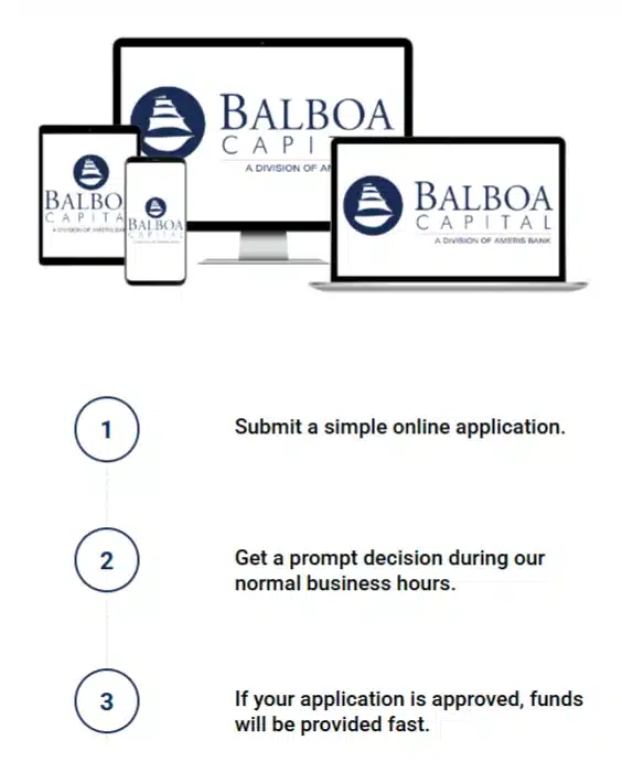 balboa capital application process
