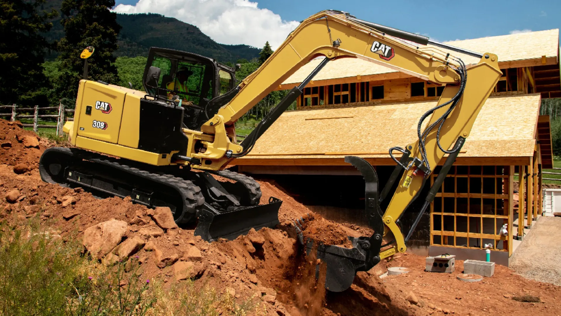 2023 CAT 308 CR Excavator