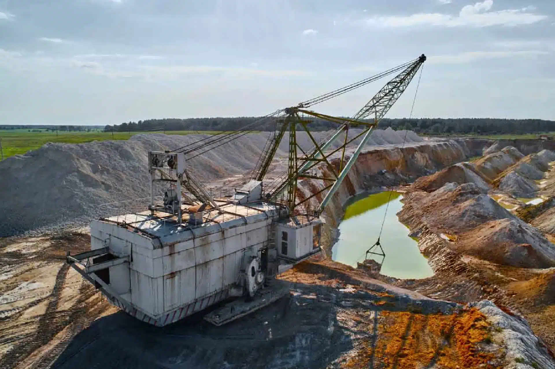 Environmental Impact of Large Dragline Excavators