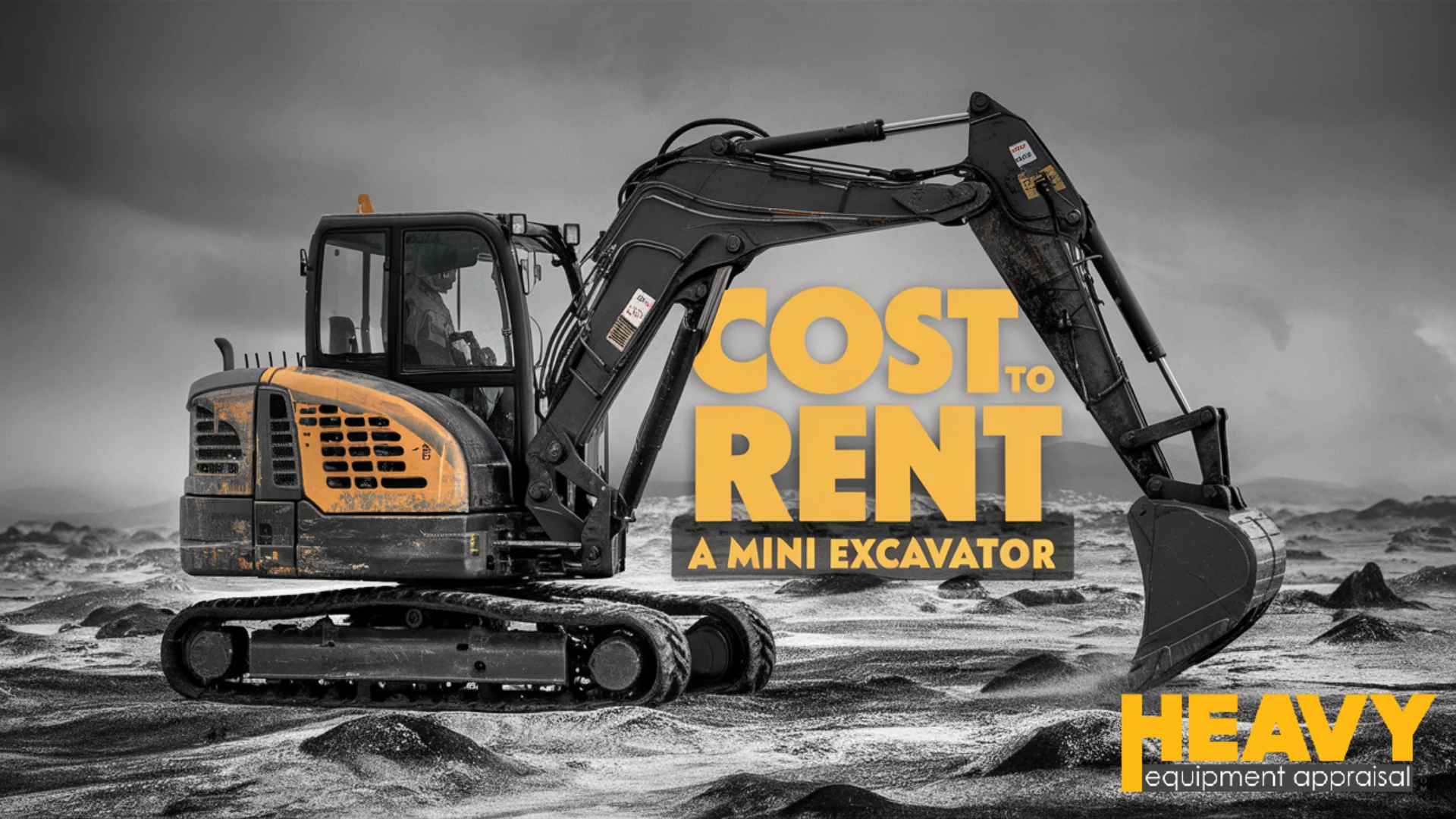 cost to rent a mini excavator