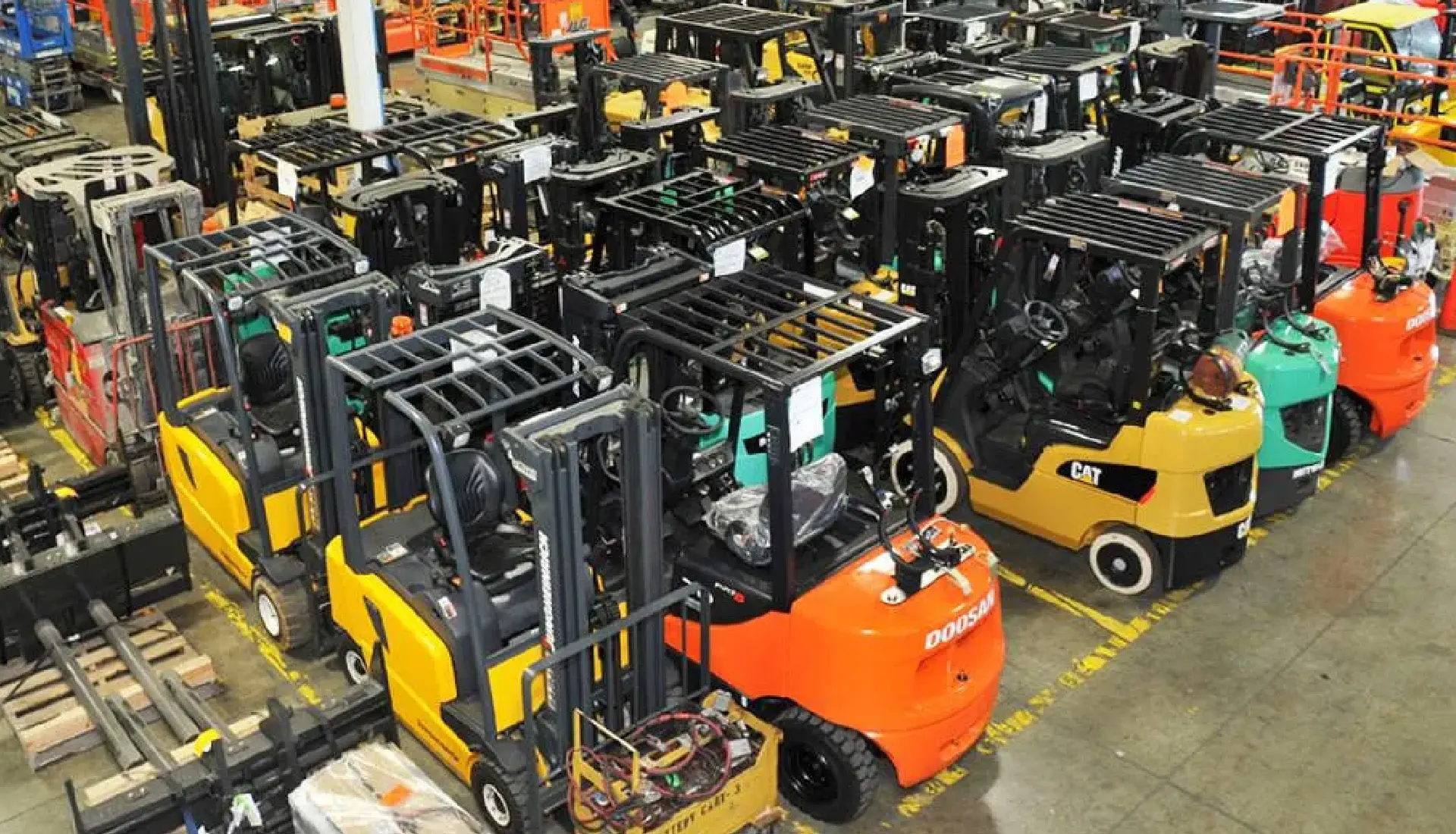 Average Forklift Rental Costs in the United States