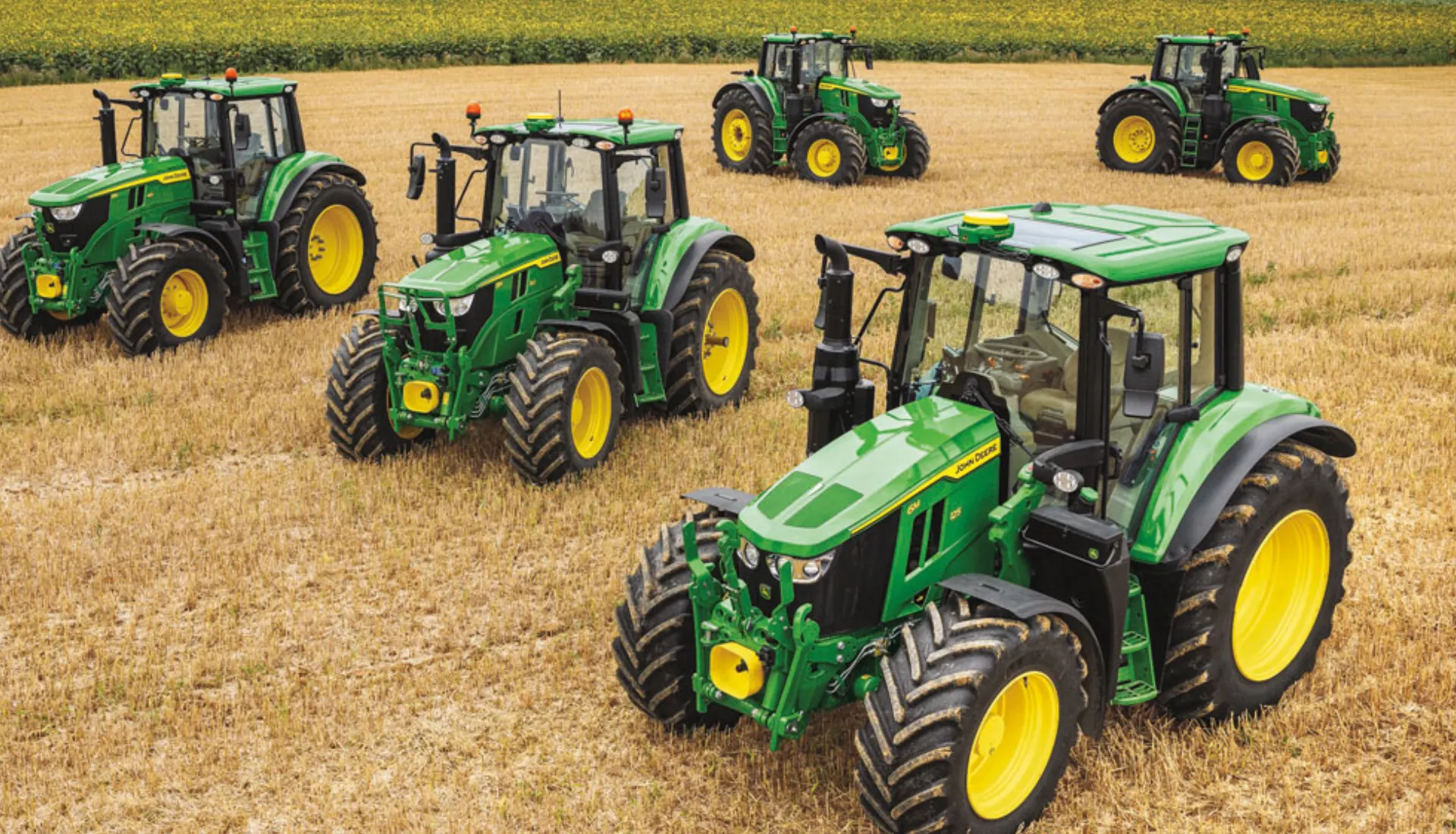 Current Tractor Model Range (with categorization)