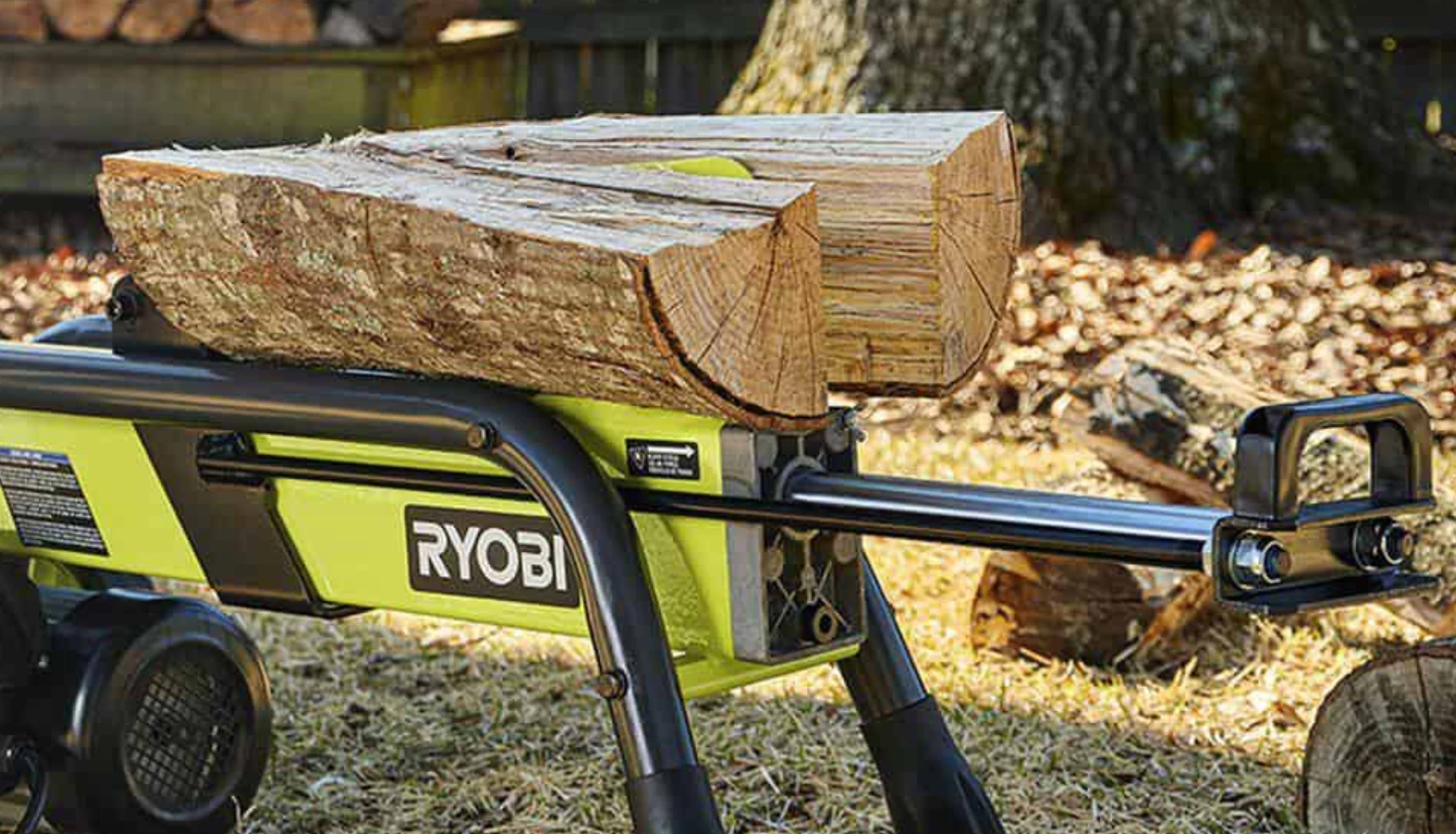 Electric log splitters