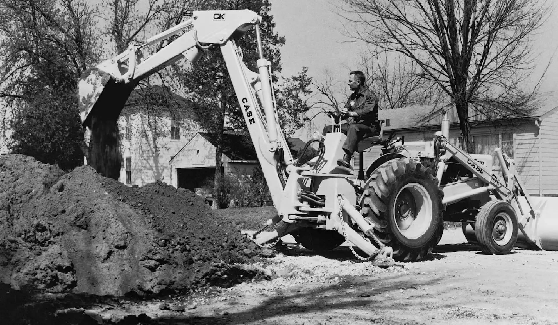 Historical Development of Backhoes