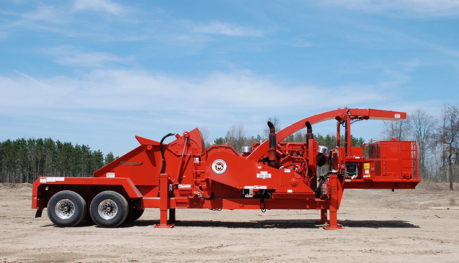 Morbark 50/48X Whole Tree Drum Chipper