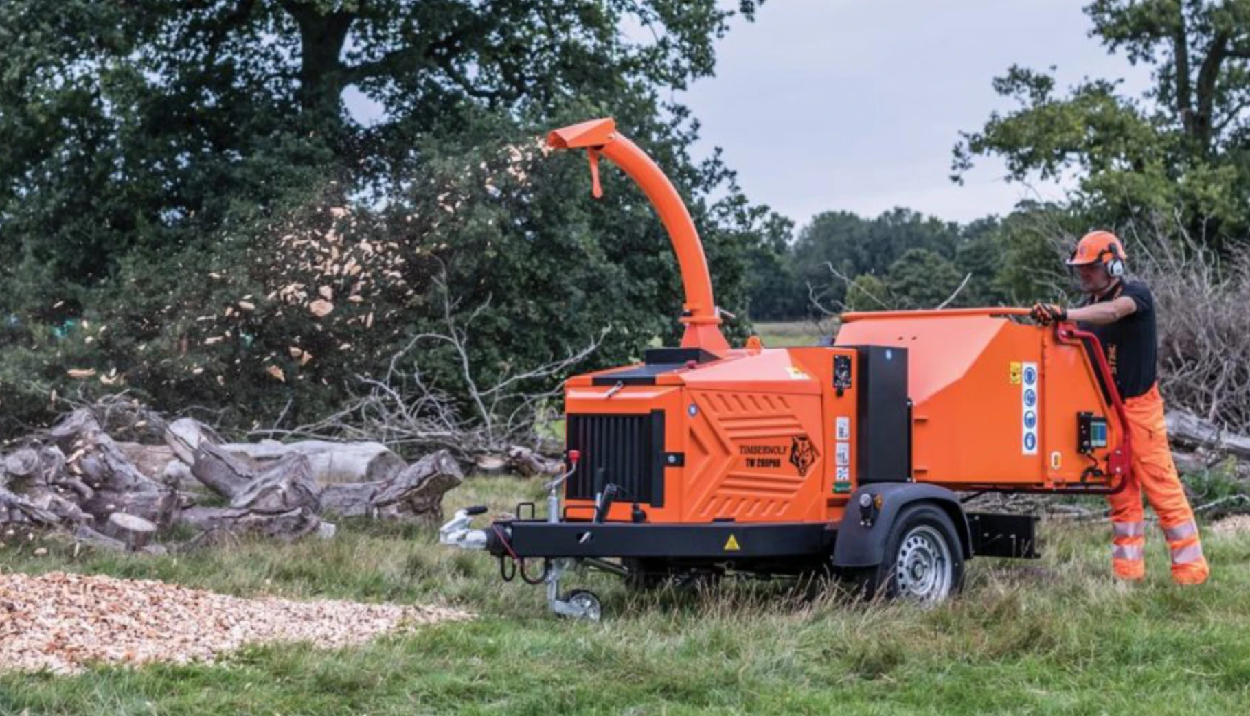 Towable Wood Chippers