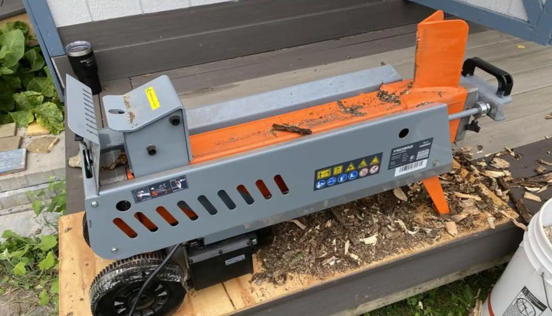 YARDMAX 9-Ton Electric Horizontal Log Splitter (YS0952)