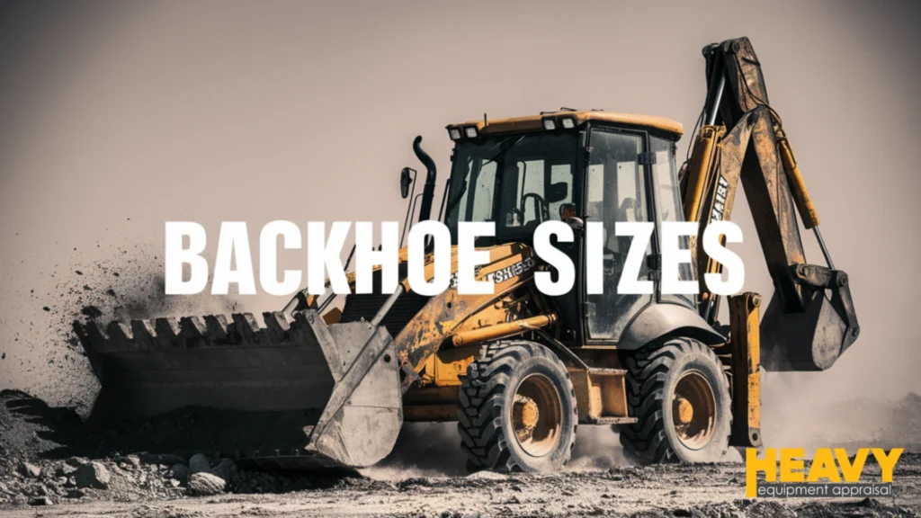 backhoe sizes