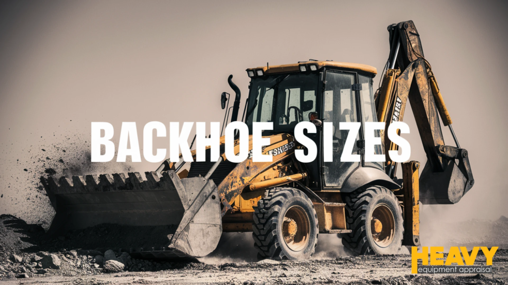 backhoe sizes
