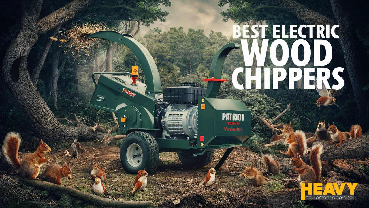 best electric wood chippers