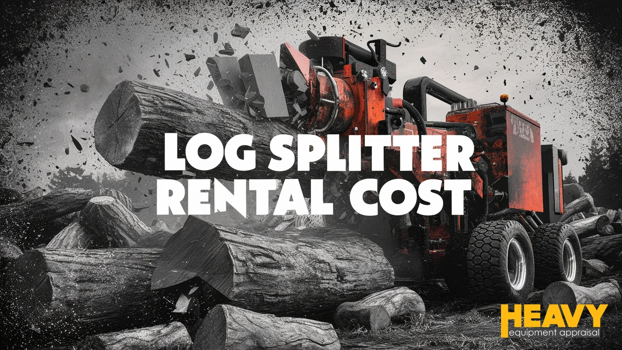 log splitter rental cost