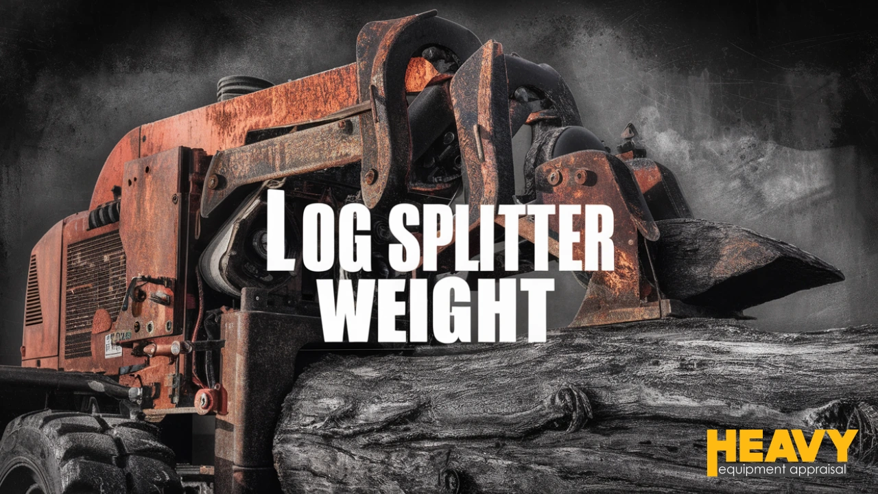 log splitter weight
