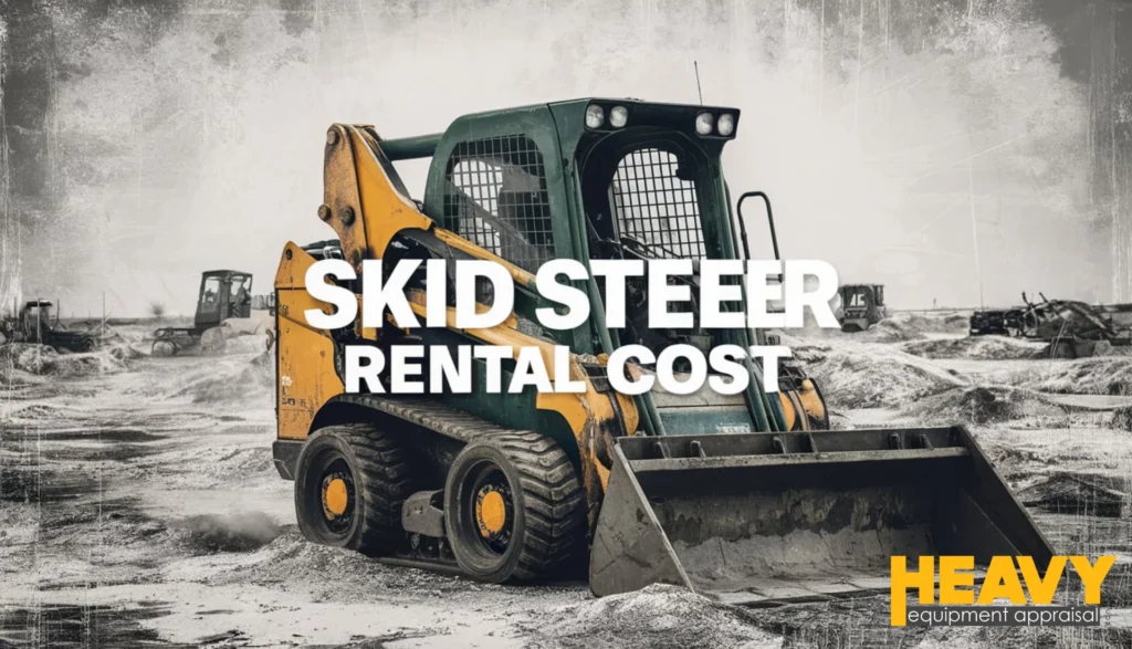 skid steer rental cost