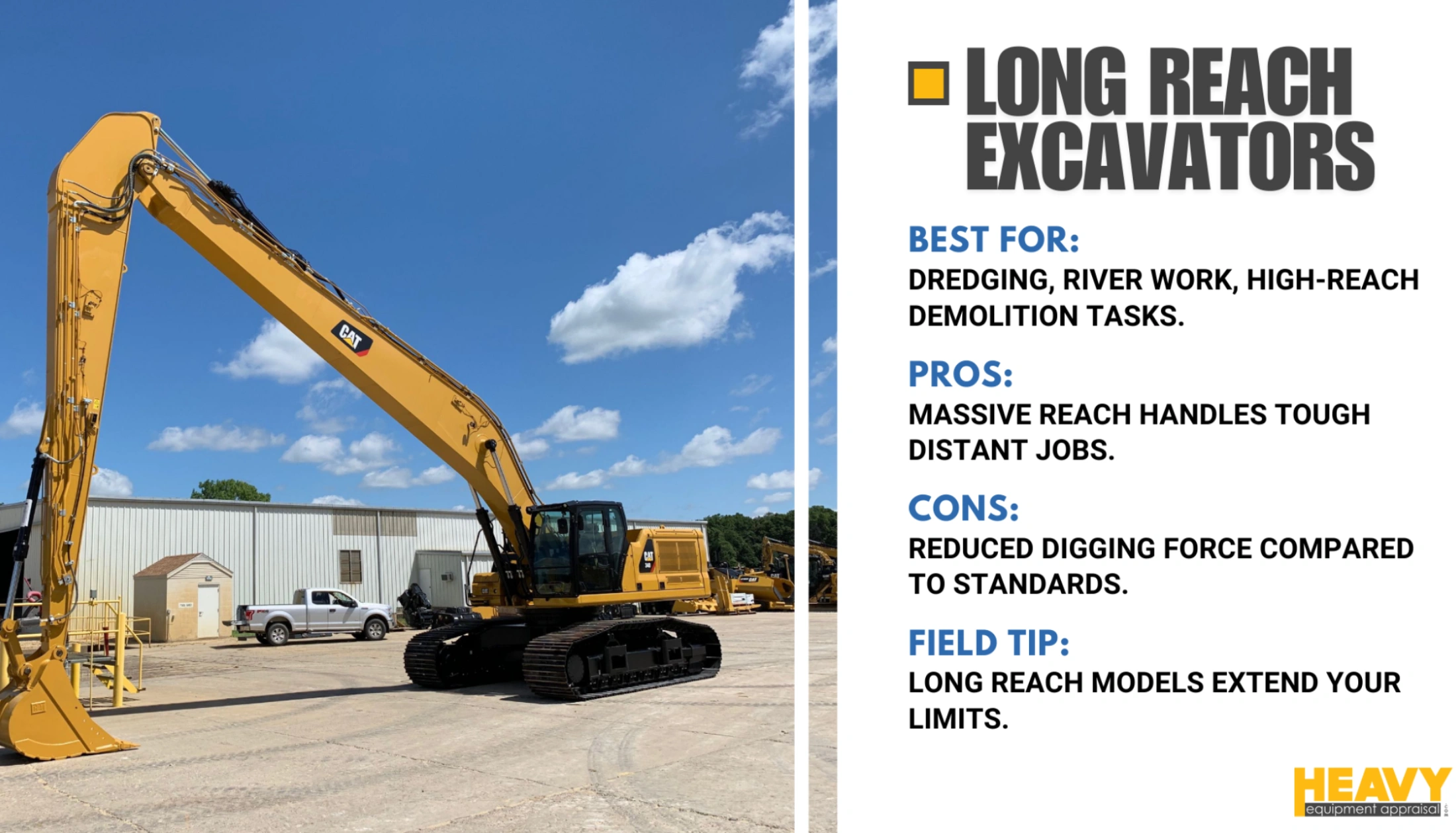 Long Reach Excavators