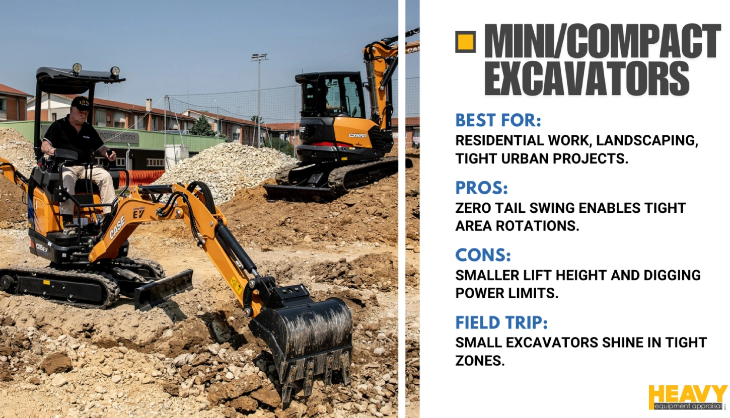 Mini/Compact Excavators