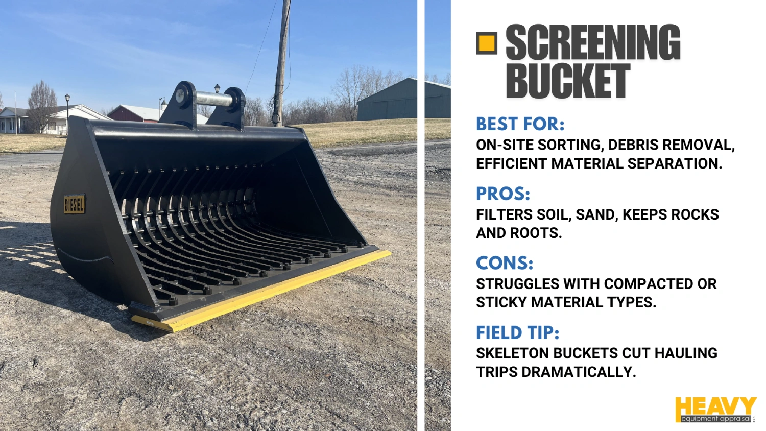 Screening Bucket