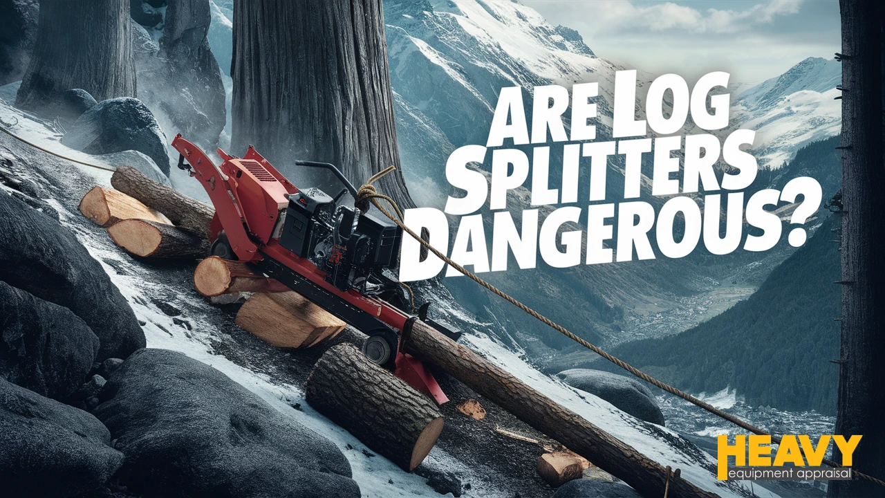 are log splitters dangerous
