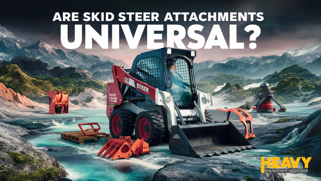 are skid steer attachments universal?