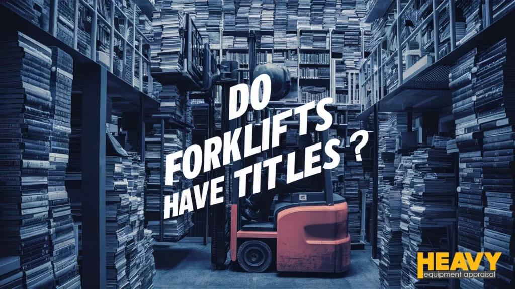 do forklifts have titles