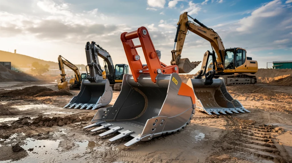 excavator bucket teeth types